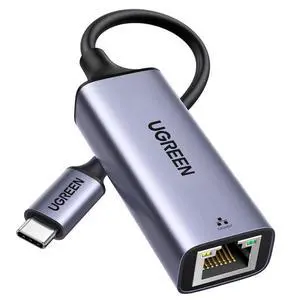 UGREEN USB C to Ethernet Adapter, Plug and Play 1Gbps Aluminum Adapter | (Thunderbolt 4/3 Compatible) to RJ45 Network Dongle, Compatible for MacBook Pro/Air, iPhone 17 Pro/Max, iPad, XPS UGREEN USB C to Ethernet Adapter, Plug and Play 1Gbps Aluminum Adapter | (Thunderbolt 4/3 Compatible) to RJ45 Network Dongle, Compatible for MacBook Pro/Air, iPhone 17 Pro/Max, iPad, XPS