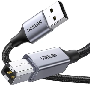 UGREEN Printer Cable, 10 FT USB A to B, Nylon Braided USB B Cord UGREEN Printer Cable, 10 FT USB A to B, Nylon Braided USB B Cord