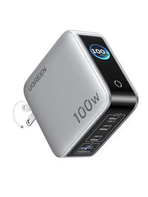 UGREEN Nexode Pro 100W Charger with 4-Port & Smart Display, GaN USB C Fast Wall Charger Block, Type-C Charging Compatible with MacBook Pro/Air, iPhone 17/16 Series, Galaxy, iPad Pro, Steam Deck UGREEN Nexode Pro 100W Charger with 4-Port & Smart Display, GaN USB C Fast Wall Charger Block, Type-C Charging Compatible with MacBook Pro/Air, iPhone 17/16 Series, Galaxy, iPad Pro, Steam Deck