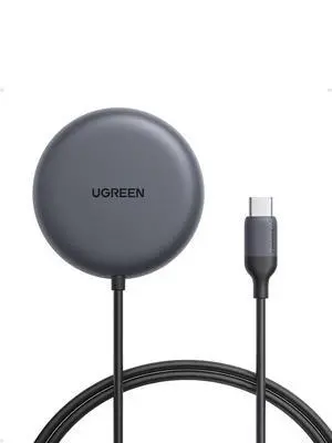 UGREEN Qi2 15W MagSafe Compatible Wireless Charging Pad | Qi2 Certified, Wireless Charger Pad for iPhone 12-17 Series and AirPods, 5FT Cable, Black, Adapter Not Included UGREEN Qi2 15W MagSafe Compatible Wireless Charging Pad | Qi2 Certified, Wireless Charger Pad for iPhone 12-17 Series and AirPods, 5FT Cable, Black, Adapter Not Included