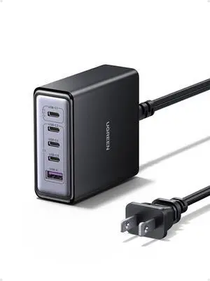 UGREEN 65W GaN Charging Station, 5-Port USB-C & USB-A Fast Charging Power Hub, Compact Desk Station Compatible with iPhone 17/16/15, Galaxy S25/S24, Pixel 10/9, iPad Pro, MacBook Pro/Air UGREEN 65W GaN Charging Station, 5-Port USB-C & USB-A Fast Charging Power Hub, Compact Desk Station Compatible with iPhone 17/16/15, Galaxy S25/S24, Pixel 10/9, iPad Pro, MacBook Pro/Air