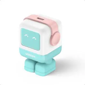 UGREEN Uno 30W USB C Charger, Compact Robot GaN Fast Charging Block, Green UGREEN Uno 30W USB C Charger, Compact Robot GaN Fast Charging Block, Green