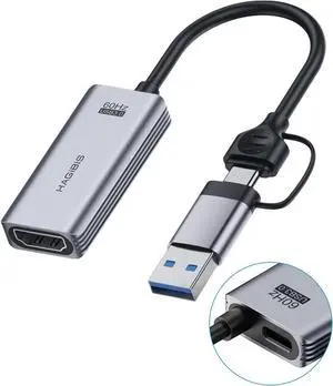 USB3.0 Video Capture Card with 100W PD HDMI to USB/USB C 1080P HD 60fps Live and Record Video Audio Game MS2130 for Quest 3 2 Pro VR Switch2 PS4/5 Live Broadcast, USB3.0 Video Capture Card with 100W PD HDMI to USB/USB C 1080P HD 60fps Live and Record Video Audio Game MS2130 for Quest 3 2 Pro VR Switch2 PS4/5 Live Broadcast,