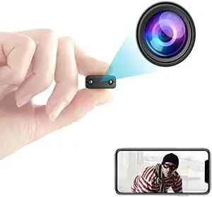 WISDUM Rettru XD-WiFi Smallest Surveillance Camera Wi-Fi HD 1080P with Night Vision,Motion Detection,Cloud Storage,Remote Viewing,Compatible with Android/iOS Phone APP,Window/MAC PC WISDUM Rettru XD-WiFi Smallest Surveillance Camera Wi-Fi HD 1080P with Night Vision,Motion Detection,Cloud Storage,Remote Viewing,Compatible with Android/iOS Phone APP,Window/MAC PC
