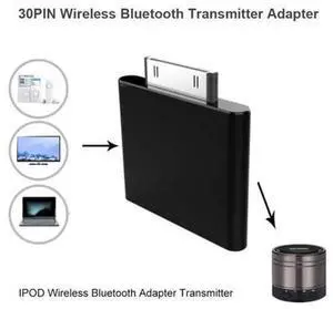 WISDUM IPF01 30 Pin Bluetooth4.1 Audio Transmitter For IPod Random Colour Delivery WISDUM IPF01 30 Pin Bluetooth4.1 Audio Transmitter For IPod Random Colour Delivery