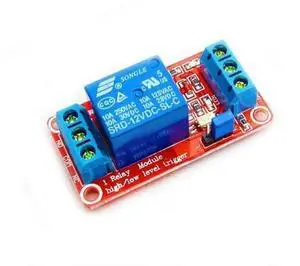 WISDUM 12V 1 Channel Relay Module with Optocoupler Isolation Support High or Low Level Trigger WISDUM 12V 1 Channel Relay Module with Optocoupler Isolation Support High or Low Level Trigger