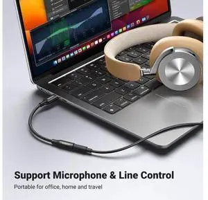 UGREEN USB C to 3.5mm Audio Adapter Type C to Headphone Aux Jack Dongle 24bit/96kHz HiFi DAC Cable Cord Compatible with iPhone 17 16 Pro Max/16 Plus, iPad, Galaxy S25 S24 Ultra, Pixel 10, Black UGREEN USB C to 3.5mm Audio Adapter Type C to Headphone Aux Jack Dongle 24bit/96kHz HiFi DAC Cable Cord Compatible with iPhone 17 16 Pro Max/16 Plus, iPad, Galaxy S25 S24 Ultra, Pixel 10, Black