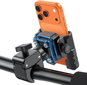 BK01 Anti-Vibration Bike Phone Mount, Quick Lock for Riders BK01 Anti-Vibration Bike Phone Mount, Quick Lock for Riders