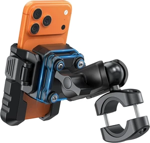Motorcycle Phone Mount Anti-Theft, Camera-Friendly Bike Phone Holder Motorcycle Phone Mount Anti-Theft, Camera-Friendly Bike Phone Holder