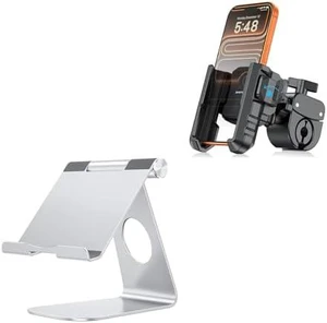 BK01 Bike Phone Holder Anti-Shock for Handlebar & Rearview Mirror, T1 Tablet Stand Adjustble BK01 Bike Phone Holder Anti-Shock for Handlebar & Rearview Mirror, T1 Tablet Stand Adjustble