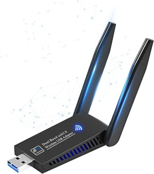1300Mbps USB WiFi Adapter, Dualband 2.4G/5G WiFi Dongle for PC 1300Mbps USB WiFi Adapter, Dualband 2.4G/5G WiFi Dongle for PC