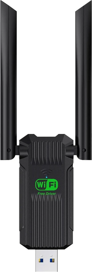 WiFi Adapter for Desktop PC,1300Mbps WiFi USB 3.0 Dual Band 5G/2.4G Wireless Network Adapter for Desktop Laptop PC, Dual 2dBi Antennas,Supports Windows 11/10/8.1/8/7 WiFi Adapter for Desktop PC,1300Mbps WiFi USB 3.0 Dual Band 5G/2.4G Wireless Network Adapter for Desktop Laptop PC, Dual 2dBi Antennas,Supports Windows 11/10/8.1/8/7