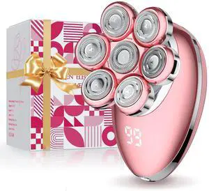 Electric Razors for Women, 7D Electric Shaver for Women, Cordless Facial Hair Removal Trimmer for Women's Face, Waterproof Ladies Shaver for Arms, Underarms, Peach Fuzz, Sensitive Skin Electric Razors for Women, 7D Electric Shaver for Women, Cordless Facial Hair Removal Trimmer for Women's Face, Waterproof Ladies Shaver for Arms, Underarms, Peach Fuzz, Sensitive Skin