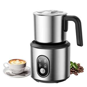 Electric Milk Frother and Steamer, 4 Modes for Hot and Cold Foam | Detachable SUS304 stainless steel jug, dishwasher safe, 100-250 mL frothing, 100-350 mL for warm milk or hot chocolate Electric Milk Frother and Steamer, 4 Modes for Hot and Cold Foam | Detachable SUS304 stainless steel jug, dishwasher safe, 100-250 mL frothing, 100-350 mL for warm milk or hot chocolate