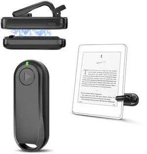 Remote Page Turner Page Turning & Camera Remote Shutter for Kobo, E-Readers, iPad & iPhone, Compatible with Kindle Paperwhite Wireless Control for Reading, Photos & Video Remote Page Turner Page Turning & Camera Remote Shutter for Kobo, E-Readers, iPad & iPhone, Compatible with Kindle Paperwhite Wireless Control for Reading, Photos & Video
