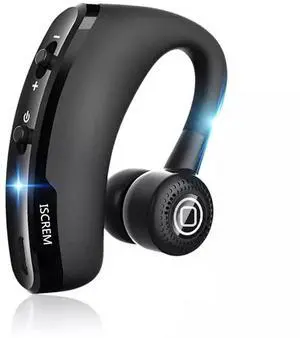 Bluetooth Headset Wireless Business Single earpiece Voice Answer in Ear Earbuds for Trucker Driving Running 10 Hour Battery Noise Cancelling Headphones Black V9 Bluetooth Headset Wireless Business Single earpiece Voice Answer in Ear Earbuds for Trucker Driving Running 10 Hour Battery Noise Cancelling Headphones Black V9