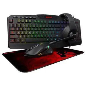 S101-3 Wired RGB Backlit Gaming Keyboard and Mouse Combo, Programmable Keyboard and Mouse (800-7200DPI), Gaming Headset Mouse Pad Combo All in 1 PC Gamer Bundle for Windows PC (Black) S101-3 Wired RGB Backlit Gaming Keyboard and Mouse Combo, Programmable Keyboard and Mouse (800-7200DPI), Gaming Headset Mouse Pad Combo All in 1 PC Gamer Bundle for Windows PC (Black)