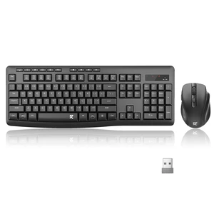 Redragon Wireless Keyboard and Mouse Combo, 2.4G Full-Sized Ergonomic Computer Keyboard and 5 Level DPI Adjustable Wireless Mouse for Windows, Mac OS Desktop/Laptop/PC, BS-7367-B Redragon Wireless Keyboard and Mouse Combo, 2.4G Full-Sized Ergonomic Computer Keyboard and 5 Level DPI Adjustable Wireless Mouse for Windows, Mac OS Desktop/Laptop/PC, BS-7367-B