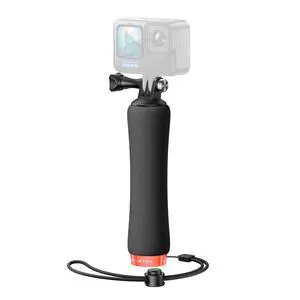 Floating Hand Grip for GoPro, Waterproof Handle Mount Underwater Hand Stick Monopod Pole Compatible with GoPro Hero 13 12, 11, 10, 9, 8, 7, 6, DJI Osmo, AKASO, SJCAM Action Camera, Orange Floating Hand Grip for GoPro, Waterproof Handle Mount Underwater Hand Stick Monopod Pole Compatible with GoPro Hero 13 12, 11, 10, 9, 8, 7, 6, DJI Osmo, AKASO, SJCAM Action Camera, Orange