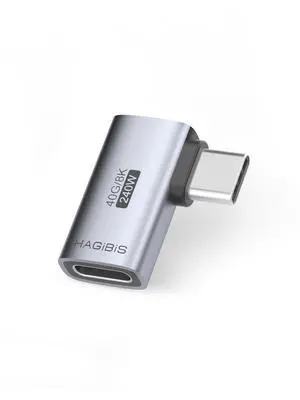 240W 40Gbps 8K USB C Adapter, USB-C Male to Female Adapter, USB4 Connecter for Thunderbolt 4/3, ROG Ally, Steam Deck, Switch, Dock, Mac, Tablet, iPhone 16 15 Pro Max (Side L Type) 240W 40Gbps 8K USB C Adapter, USB-C Male to Female Adapter, USB4 Connecter for Thunderbolt 4/3, ROG Ally, Steam Deck, Switch, Dock, Mac, Tablet, iPhone 16 15 Pro Max (Side L Type)