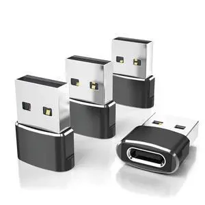 Elebase USB to USB C Adapter for iPhone 17 4Pack,USBC Female to A Male Car Charger Adapter,Type C Converter Apple 17e 16 Pro Max 15 14 Plus,iWatch Watch 11 10 Ultra 3,iPad Air,Samsung Galaxy S26 Elebase USB to USB C Adapter for iPhone 17 4Pack,USBC Female to A Male Car Charger Adapter,Type C Converter Apple 17e 16 Pro Max 15 14 Plus,iWatch Watch 11 10 Ultra 3,iPad Air,Samsung Galaxy S26