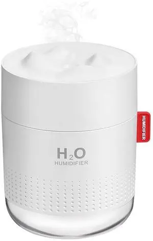 Portable Mini Humidifier, 500ml Small Cool Mist Humidifier, USB Personal Desktop Humidifiers for Baby Bedroom Travel Office Home, Auto Shut-Off, 2 Mist Modes, Super Quiet, White Portable Mini Humidifier, 500ml Small Cool Mist Humidifier, USB Personal Desktop Humidifiers for Baby Bedroom Travel Office Home, Auto Shut-Off, 2 Mist Modes, Super Quiet, White