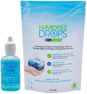 The Original Humidifier Drops - Premium Food Grade Concentrate, Slows Down Residue Accumulation on Surfaces, Minimizes Scaling - Freshens Water in All Humidifier Models, 100+ Day Supply, Made in USA The Original Humidifier Drops - Premium Food Grade Concentrate, Slows Down Residue Accumulation on Surfaces, Minimizes Scaling - Freshens Water in All Humidifier Models, 100+ Day Supply, Made in USA