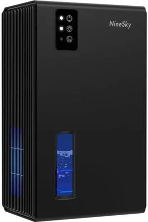 Dehumidifier, 1000 sq.ft Dehumidifiers for Home with 95oz Large Water Tank,Quiet Dehumidifier with 7-Color Ambient Light & Auto Shut Off, Dehumidifier for Basement, Bedroom, Bathroom (Black) Dehumidifier, 1000 sq.ft Dehumidifiers for Home with 95oz Large Water Tank,Quiet Dehumidifier with 7-Color Ambient Light & Auto Shut Off, Dehumidifier for Basement, Bedroom, Bathroom (Black)