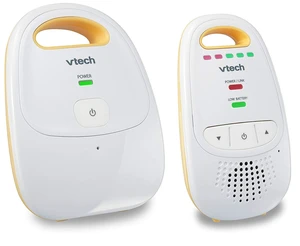 Audio Baby Monitor No Static DECT 6.0, No WiFi, Hack-Proof | 8Hr Battery, Belt Clip, 1000ft Range, 5-Level Sound Indicator | DM111 Audio Baby Monitor No Static DECT 6.0, No WiFi, Hack-Proof | 8Hr Battery, Belt Clip, 1000ft Range, 5-Level Sound Indicator | DM111