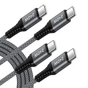 for iPhone 17 Charger Fast Charging Cord 240W USB C to USB C Cable iPhone 17 Pro Max Car Charger Cord Power Cord 3FT 2 Pack for iPhone 17e 17 Pro Air 16 Pro Max 16Pro 16 Plus 16e 15Pro Max 15 MacBook for iPhone 17 Charger Fast Charging Cord 240W USB C to USB C Cable iPhone 17 Pro Max Car Charger Cord Power Cord 3FT 2 Pack for iPhone 17e 17 Pro Air 16 Pro Max 16Pro 16 Plus 16e 15Pro Max 15 MacBook