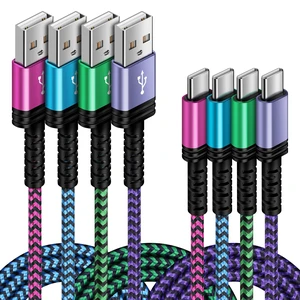 C Charger Cable Fast Charging Phone Android Car Power Cord 4 Compatible for Samsung Galaxy S24+ S23 Ultra S22 Plus Note 21/20 Ultra, S21+/S20 Plus/S25 S26 FE/S10 Plus/S9 A11/A21/A51/A71 Google 5 4A C Charger Cable Fast Charging Phone Android Car Power Cord 4 Compatible for Samsung Galaxy S24+ S23 Ultra S22 Plus Note 21/20 Ultra, S21+/S20 Plus/S25 S26 FE/S10 Plus/S9 A11/A21/A51/A71 Google 5 4A