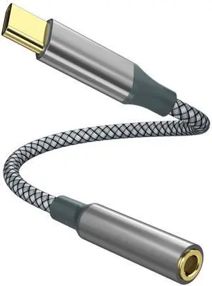 USB C to Aux Audio Dongle Cable Cord, Type C to 3.5mm Female Headphone Jack Adapter for iPhone 16 Pro Max/16 Pro, 15 Pro Max/15 Pro/15 Plus, Samsung Galaxy S23/S22/S21 Ultra, Pixel, iPad Pro, MacBook USB C to Aux Audio Dongle Cable Cord, Type C to 3.5mm Female Headphone Jack Adapter for iPhone 16 Pro Max/16 Pro, 15 Pro Max/15 Pro/15 Plus, Samsung Galaxy S23/S22/S21 Ultra, Pixel, iPad Pro, MacBook