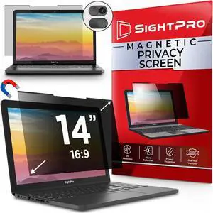 Magnetic Laptop Privacy Screen 14 Inch 16:9 - Patented Removable Laptop Privacy Filter Shield and Protector Magnetic Laptop Privacy Screen 14 Inch 16:9 - Patented Removable Laptop Privacy Filter Shield and Protector