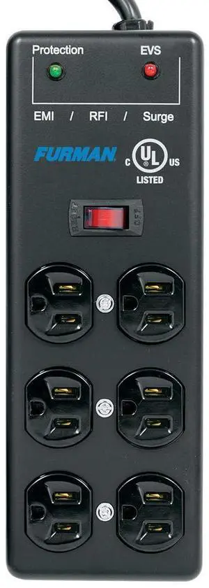 SS-6B-PRO Extreme Voltage Protect Surge Strip SS-6B-PRO Extreme Voltage Protect Surge Strip