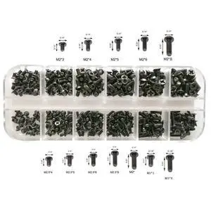 360pcs 12sizes Laptop Notebook Tiny Computer Replacement electronic Screws Assortment Kit Black,M2 M2.5 M3,for Lenovo Toshiba Gateway Samsung HP IBM Dell Sony Acer Asus Hard Disk SATA SSD M.2 360pcs 12sizes Laptop Notebook Tiny Computer Replacement electronic Screws Assortment Kit Black,M2 M2.5 M3,for Lenovo Toshiba Gateway Samsung HP IBM Dell Sony Acer Asus Hard Disk SATA SSD M.2