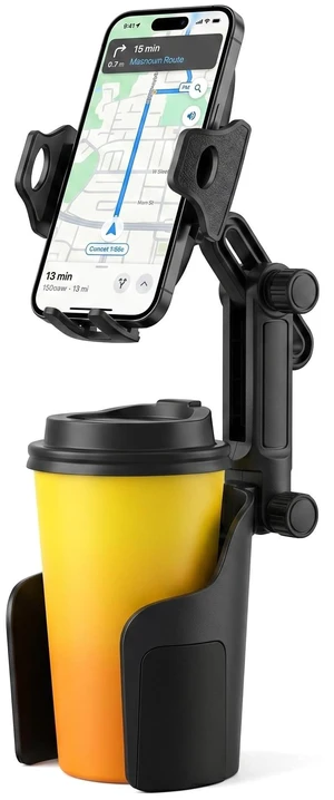 Cup Holder Phone Holder for Car, Car Phone Mount for Your Car | 360°Rotation Cell Phone Holder Mount for Car, Universal Cup Holder Phone Holder Compatible with iPhone & Smartphones Cup Holder Phone Holder for Car, Car Phone Mount for Your Car | 360°Rotation Cell Phone Holder Mount for Car, Universal Cup Holder Phone Holder Compatible with iPhone & Smartphones
