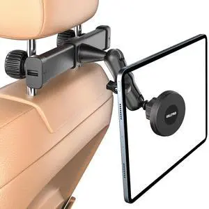 Tablet Holder for Car Headrest,360°Adjustable Magnetic Tablet Mount for Car Backseat,Gifts Road Trip Essentials for Kids,Fits for 4.7-17" Device Like iPad Pro, Air, Mini, Galaxy, Fire Tablet Holder for Car Headrest,360°Adjustable Magnetic Tablet Mount for Car Backseat,Gifts Road Trip Essentials for Kids,Fits for 4.7-17" Device Like iPad Pro, Air, Mini, Galaxy, Fire