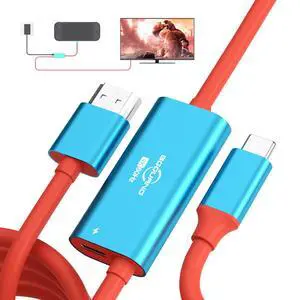 Switch 2 Dock Portable USB-C to HDMI Cable TV Docking Station Compatible with Nintendo Switch 2,OLED/Steam Deck/ROG Ally X /4K@60Hz / HDMI 2.0 / USB 3.0 5Gbps / PD 3.0 100W TV Travel Dock Switch 2 Dock Portable USB-C to HDMI Cable TV Docking Station Compatible with Nintendo Switch 2,OLED/Steam Deck/ROG Ally X /4K@60Hz / HDMI 2.0 / USB 3.0 5Gbps / PD 3.0 100W TV Travel Dock