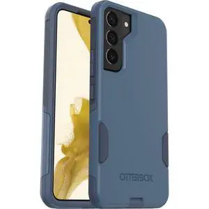 Galaxy S22 Commuter Series Case - Rock Skip Way, Slim & Tough, Pocket-Friendly, with Port Protection Blue Galaxy S22 Commuter Series Case - Rock Skip Way, Slim & Tough, Pocket-Friendly, with Port Protection Blue