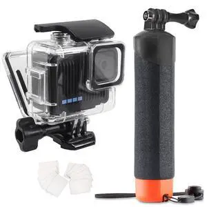 45M/148FT Underwater Waterproof Case with Dive Filters Compatible for Go Pro Hero 4K,Monopod Floating Hand Grip Dive for Hero4K 2024 Action Camera Accessory Kit 45M/148FT Underwater Waterproof Case with Dive Filters Compatible for Go Pro Hero 4K,Monopod Floating Hand Grip Dive for Hero4K 2024 Action Camera Accessory Kit
