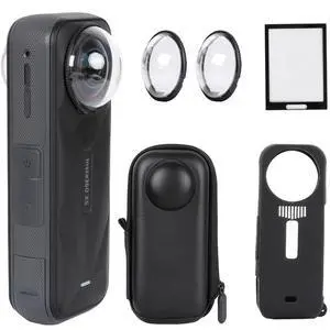 Camera Protective Accessories Kit for Insta360 X5, Insta 360 X5 Lens Guard/Silicone Protective Cover/Screen Protectors/Camera Case Bundle Camera Protective Accessories Kit for Insta360 X5, Insta 360 X5 Lens Guard/Silicone Protective Cover/Screen Protectors/Camera Case Bundle
