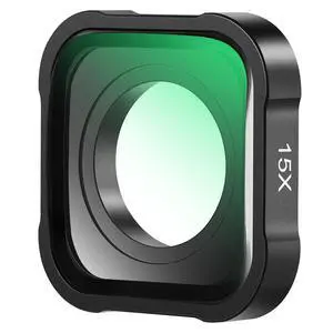 15X Magnification Lens 7-10cm Focal Distance for Macro Photography Close Up, Compatible with GoPro Hero 13 12 11 10 9 Action Camera, Not Waterproof, LS-31 15X Magnification Lens 7-10cm Focal Distance for Macro Photography Close Up, Compatible with GoPro Hero 13 12 11 10 9 Action Camera, Not Waterproof, LS-31