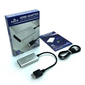 PS1 HDMI / PS2 AV Cable Compatible with Sony PlayStation & PS2 Models - Switch Between RGB & Component - PS1 & PS2 to HDMI Converter for Any HD TV PS1 HDMI / PS2 AV Cable Compatible with Sony PlayStation & PS2 Models - Switch Between RGB & Component - PS1 & PS2 to HDMI Converter for Any HD TV