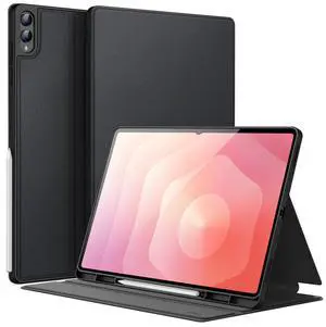 Case for Samsung Galaxy Tab S11 Ultra with S Pen Holder, Slim Folio Stand Protective Tablet Cover, Multi-Angle Viewing, Auto Sleep/Wake (Black) Case for Samsung Galaxy Tab S11 Ultra with S Pen Holder, Slim Folio Stand Protective Tablet Cover, Multi-Angle Viewing, Auto Sleep/Wake (Black)