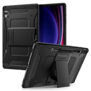for Galaxy Tab S10+ Plus/S9+ Plus Case (2024/2023), Tough Armor Pro Protective Hard Shell with Kickstand and Built-in S Pen Holder, Drop-Proof Dual-Layer Protection, 12.4 Inch, Black for Galaxy Tab S10+ Plus/S9+ Plus Case (2024/2023), Tough Armor Pro Protective Hard Shell with Kickstand and Built-in S Pen Holder, Drop-Proof Dual-Layer Protection, 12.4 Inch, Black
