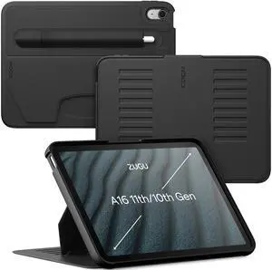 for iPad A16 11th Generation 11 Inch (2025), 10th Gen 10.9 Inch (2022) Magnetic Stand & Sleep/Wake Cover, Model #s A3354, A3355, A3356, A2696, A2757, A2777, Stealth Black for iPad A16 11th Generation 11 Inch (2025), 10th Gen 10.9 Inch (2022) Magnetic Stand & Sleep/Wake Cover, Model #s A3354, A3355, A3356, A2696, A2757, A2777, Stealth Black