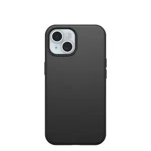 iPhone 16e, 15, 14, & 13 Symmetry Series Case - Black, Snaps to MagSafe, Ultra-Sleek, Raised Edges Protect Camera & Screen iPhone 16e, 15, 14, & 13 Symmetry Series Case - Black, Snaps to MagSafe, Ultra-Sleek, Raised Edges Protect Camera & Screen