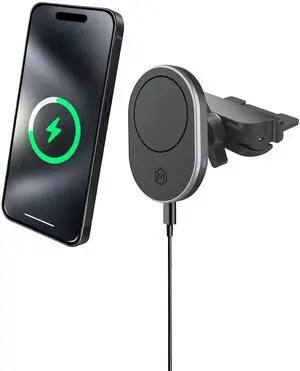 15W MagSafe Car Mount CD Slot Charger, Wireless Car Charger Phone Holder, Magnetic CD Mount Charger with N52 Magnet, Fast Charging, 360 Rotation, Compatible with iPhone 14/15/16/17/Galaxy 15W MagSafe Car Mount CD Slot Charger, Wireless Car Charger Phone Holder, Magnetic CD Mount Charger with N52 Magnet, Fast Charging, 360 Rotation, Compatible with iPhone 14/15/16/17/Galaxy