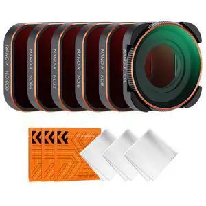 ND Filter Set Compatible with GoPro Hero12, Hero11, Hero10, Hero9 Black, 6 Pack (CPL/ND8/ND16/ND32/ND64/ND1000) Hero 9/10/11/12 Action Camera Accessory Neutral Density Polarizer Filter Kit ND Filter Set Compatible with GoPro Hero12, Hero11, Hero10, Hero9 Black, 6 Pack (CPL/ND8/ND16/ND32/ND64/ND1000) Hero 9/10/11/12 Action Camera Accessory Neutral Density Polarizer Filter Kit