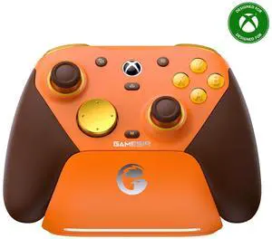 G7 Pro Wired Controller for Xbox One, Xbox Series X/S, Wireless PC Controller with TMR Sticks, Hall Effect Analog Triggers, 1000Hz Polling Rate with 3.5mm Audio Jack - Amber Flame G7 Pro Wired Controller for Xbox One, Xbox Series X/S, Wireless PC Controller with TMR Sticks, Hall Effect Analog Triggers, 1000Hz Polling Rate with 3.5mm Audio Jack - Amber Flame